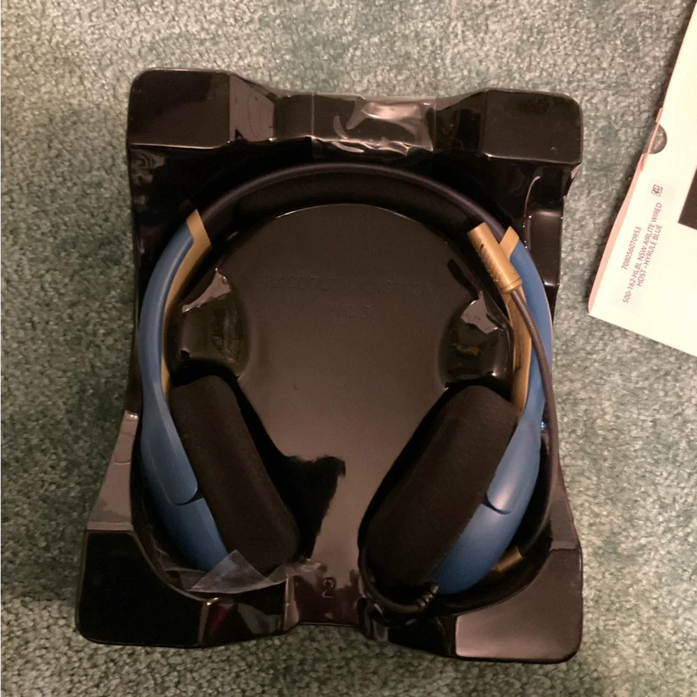 PDP The Legend of Zelda Blue Gaming Headset for Nintendo Switch